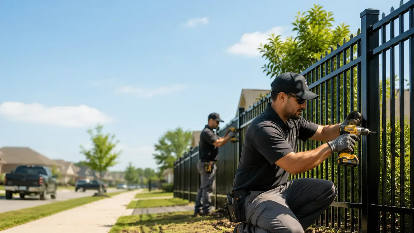 Metal Fence Installation in Pea Ridge, AR